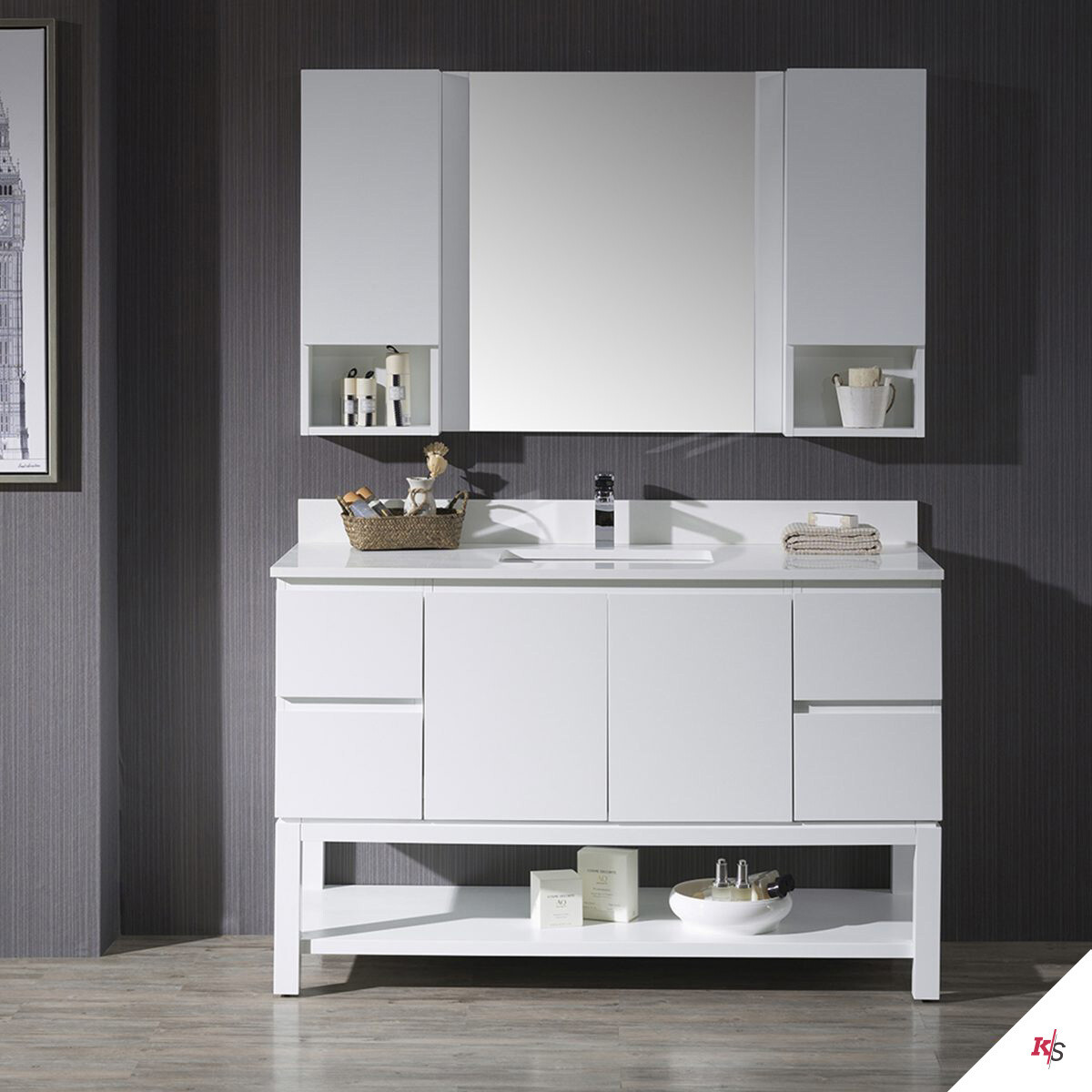 Monaco 54 Inch Vanity