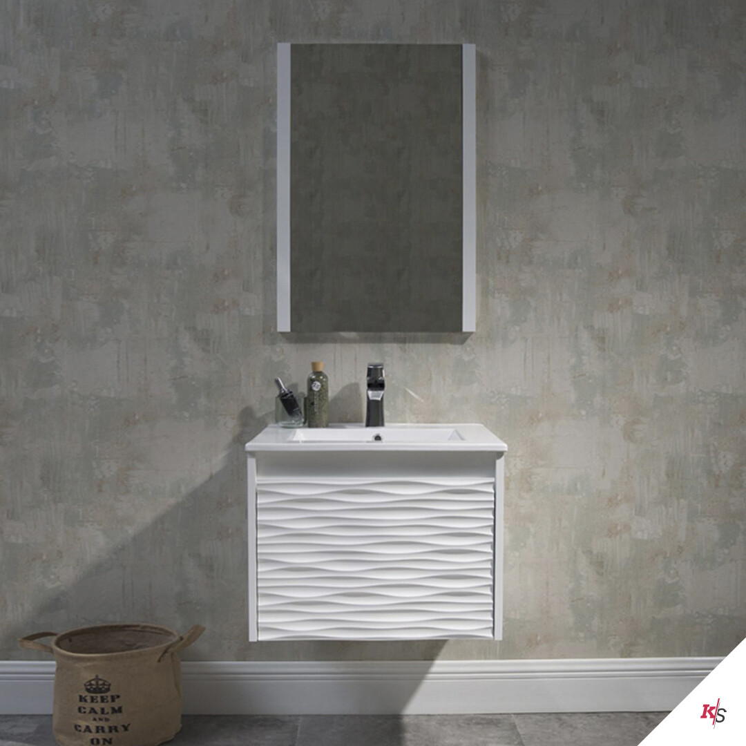 Paris 24 Inch Vanity – Glossy White