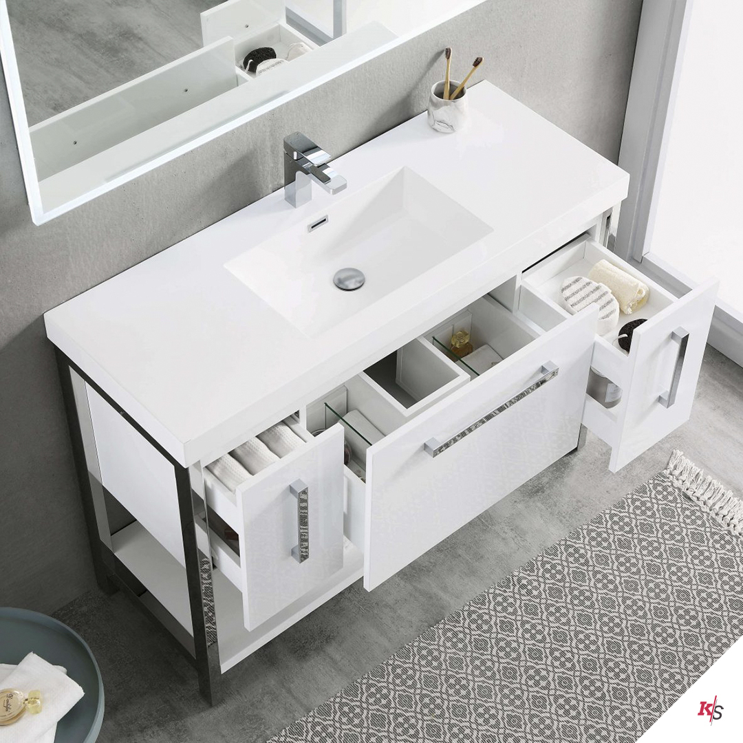 Riga 48 Inch Vanity – Single Sink