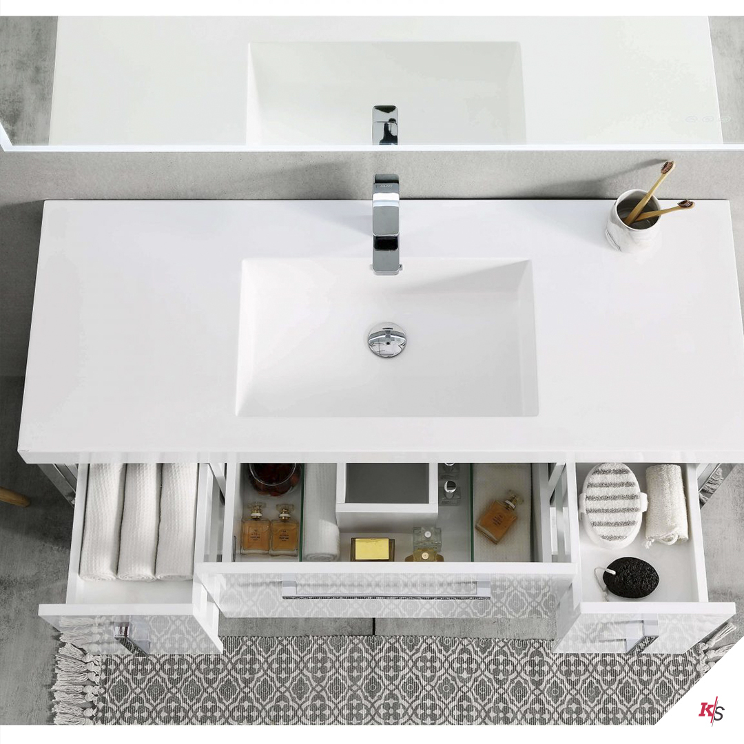 Riga 48 Inch Vanity – Single Sink