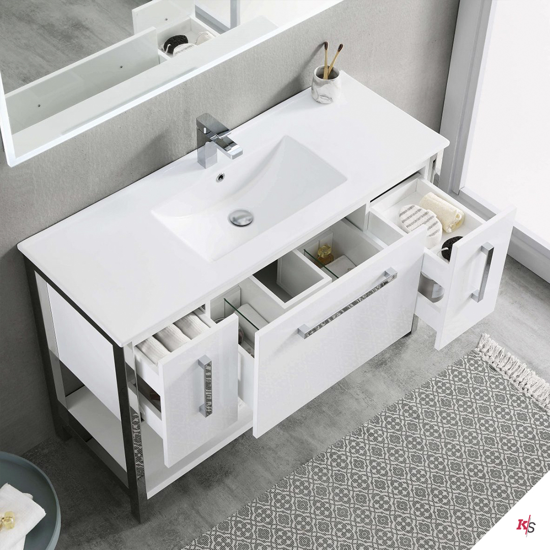 Riga 48 Inch Vanity – Single Sink