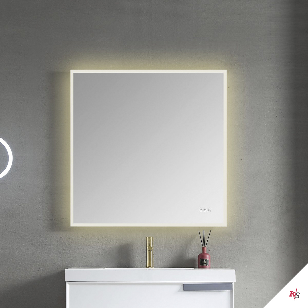 Beta 36 Inch LED Mirror Frosted Sides