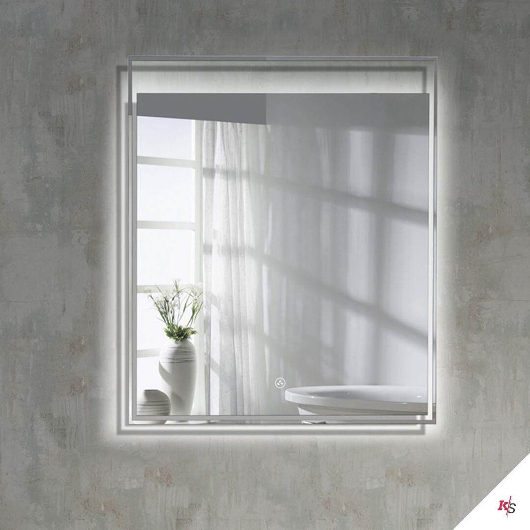 Alpha 30 Inch Led Illuminated Backlit Mirror