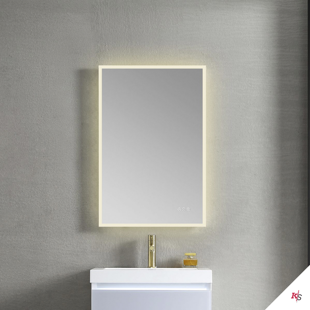 Beta 21 Inch LED Mirror Frosted Sides