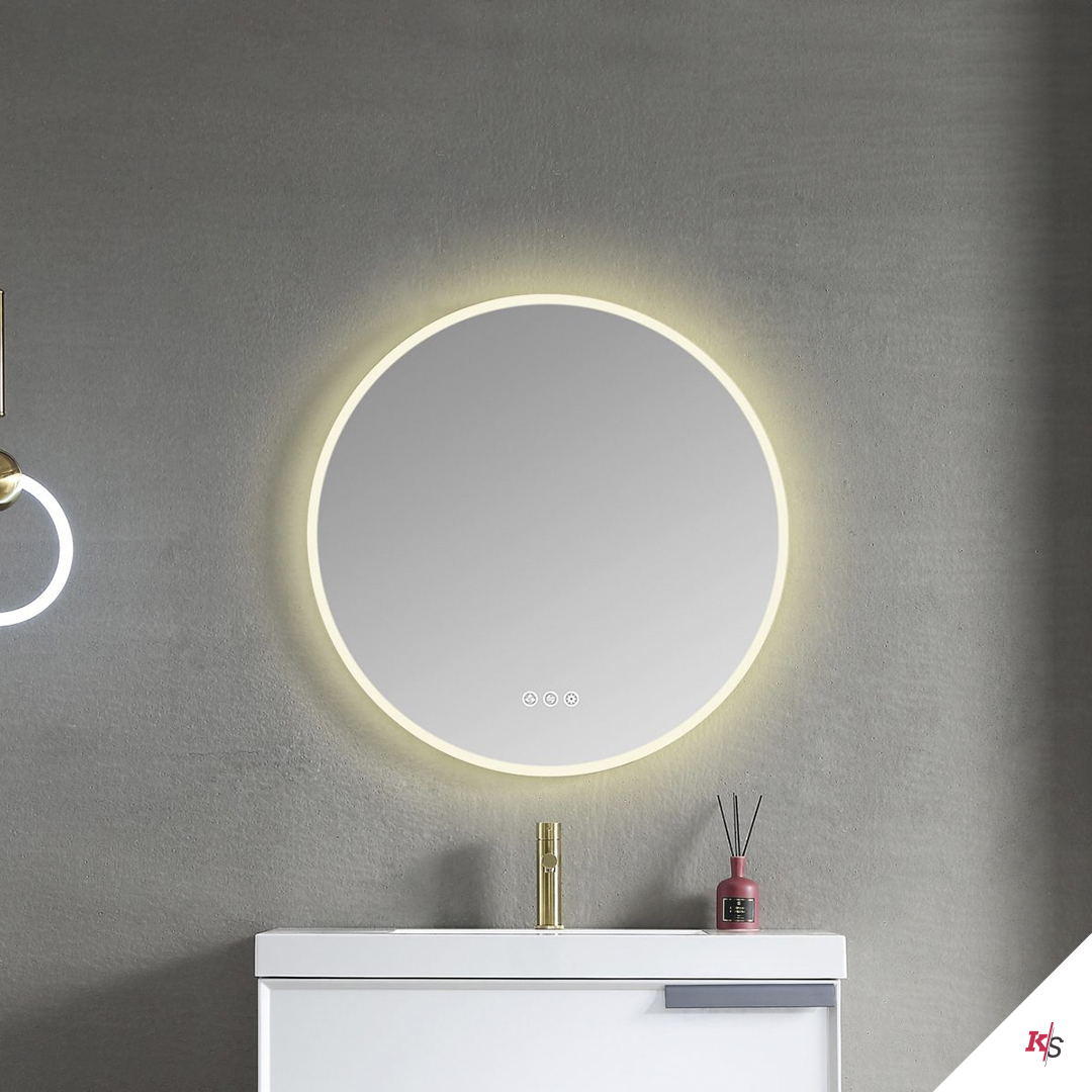 Orion 32 Inch Round LED Mirror