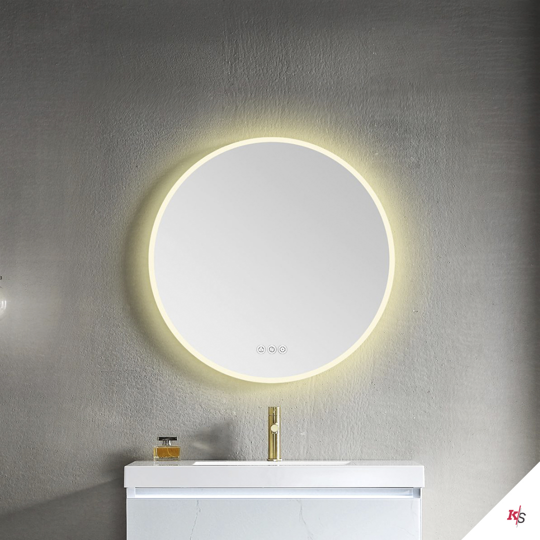 Orion 24 Inch Round LED Mirror