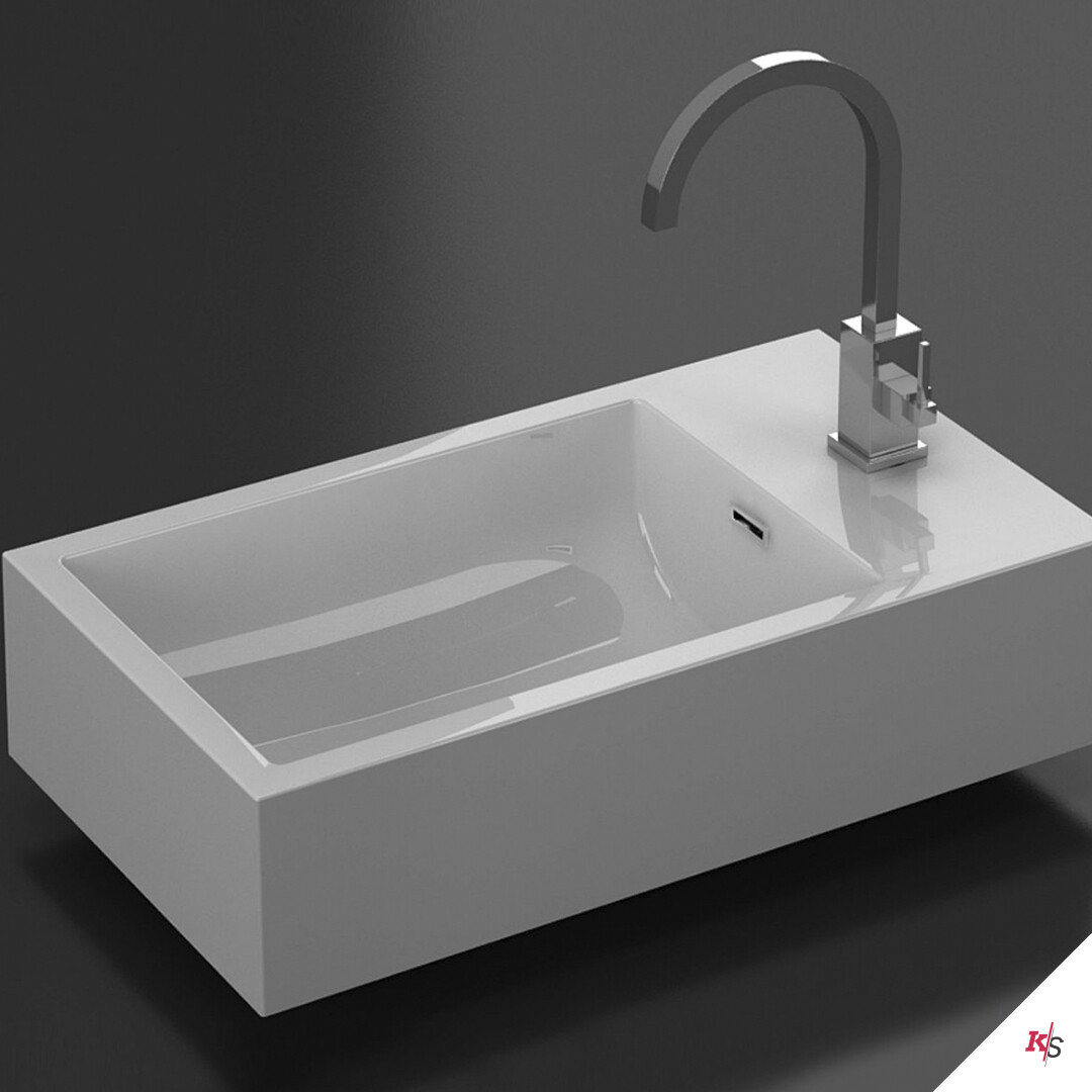 Acrylic Top-Mount Basin – 18×10