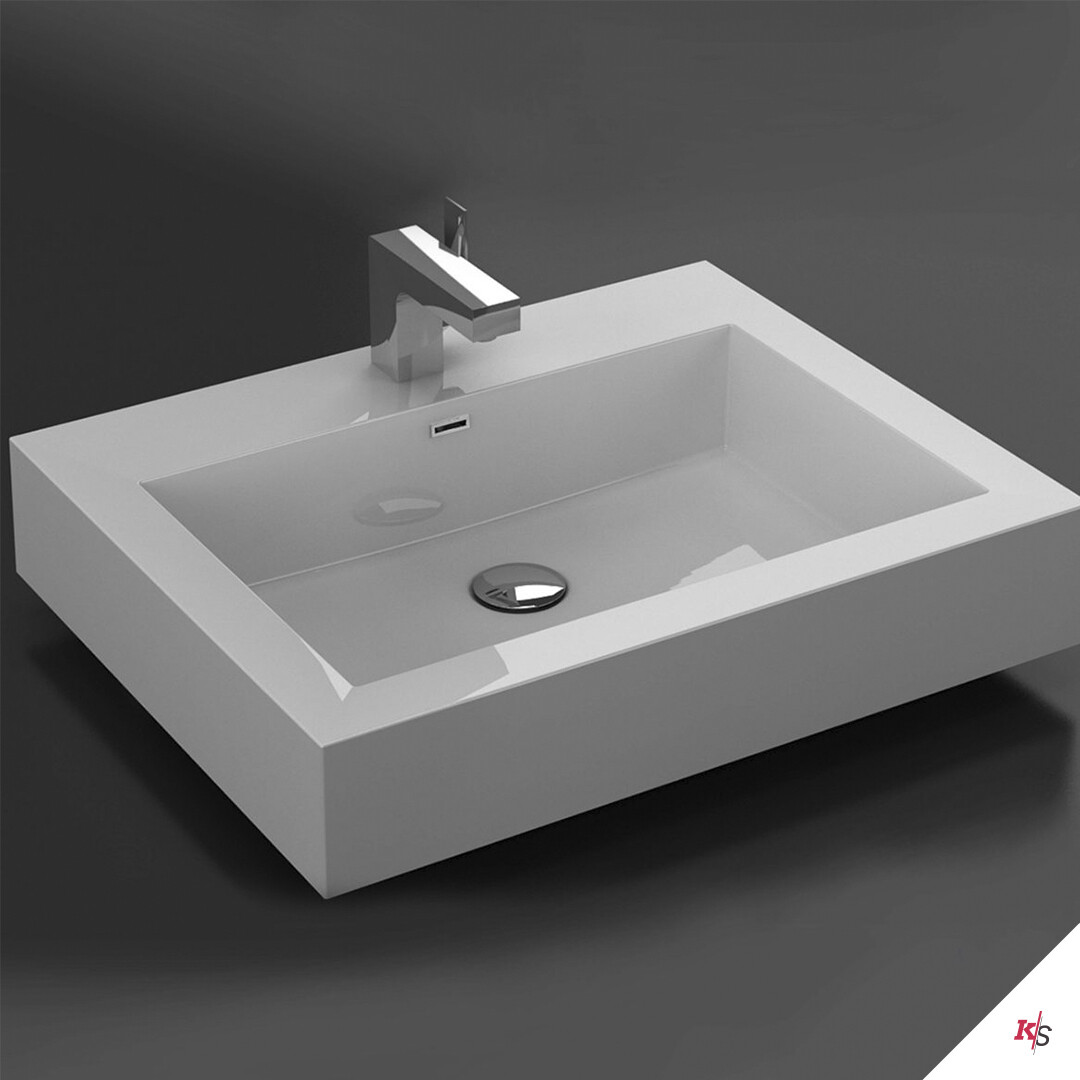 Acrylic Top-Mount Basin – 24×19