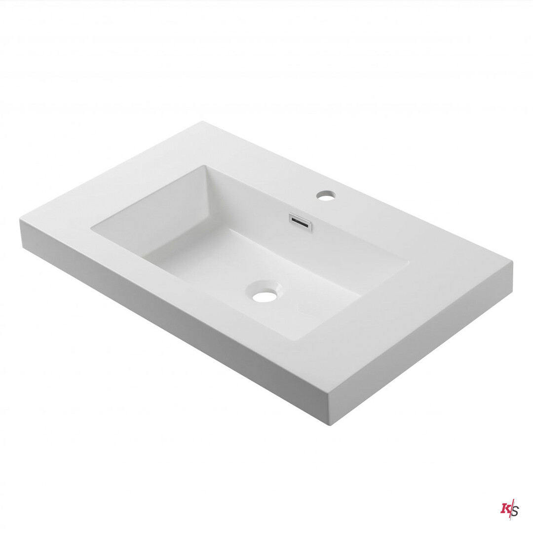 Acrylic Top-Mount Basin 24 X 18