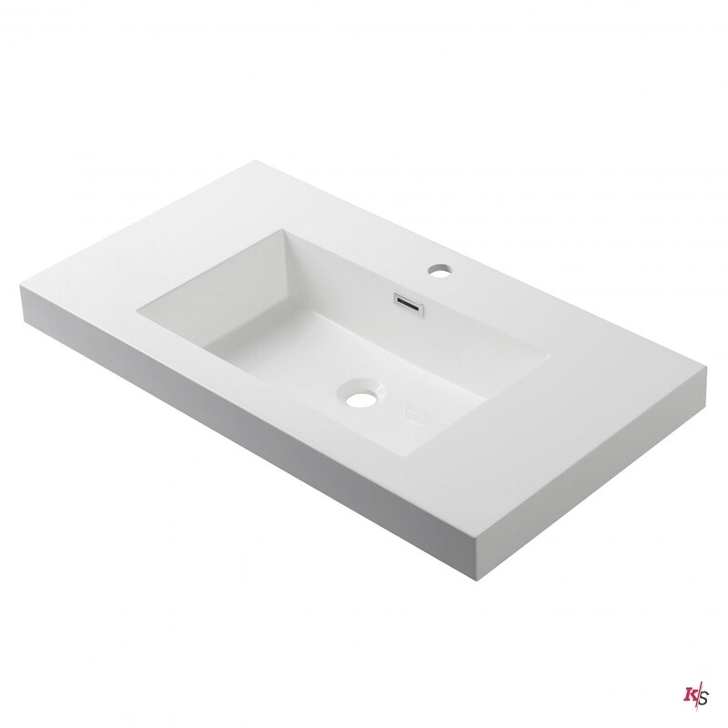 Acrylic Top-Mount Basin 30X18