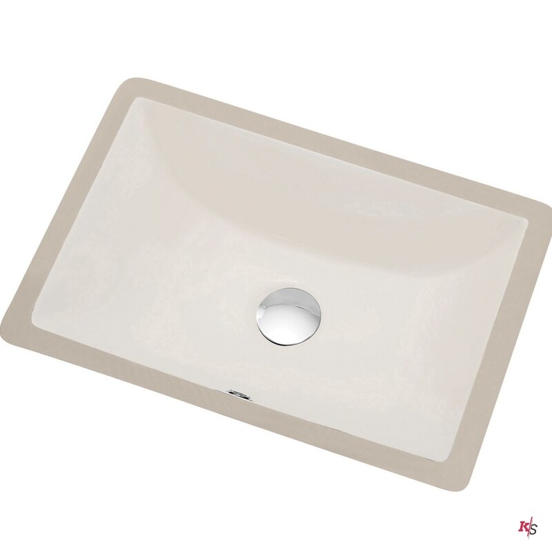 Undercounter Basin - Biscuit 18&Quot; X 13&Quot; Rectangular