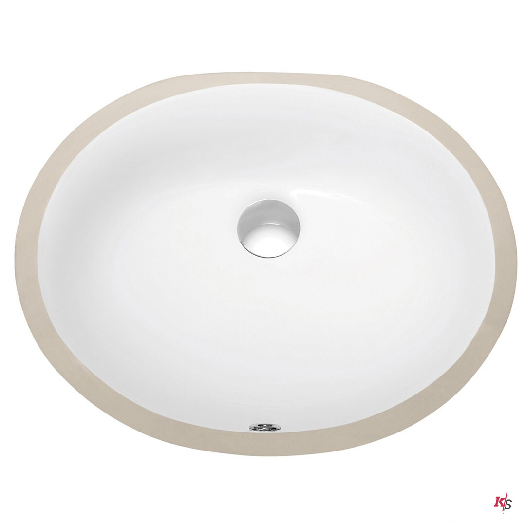 Undercounter Basin -White 19 Undercounter Basin -White 19&Quot; X 16&Quot; Oval