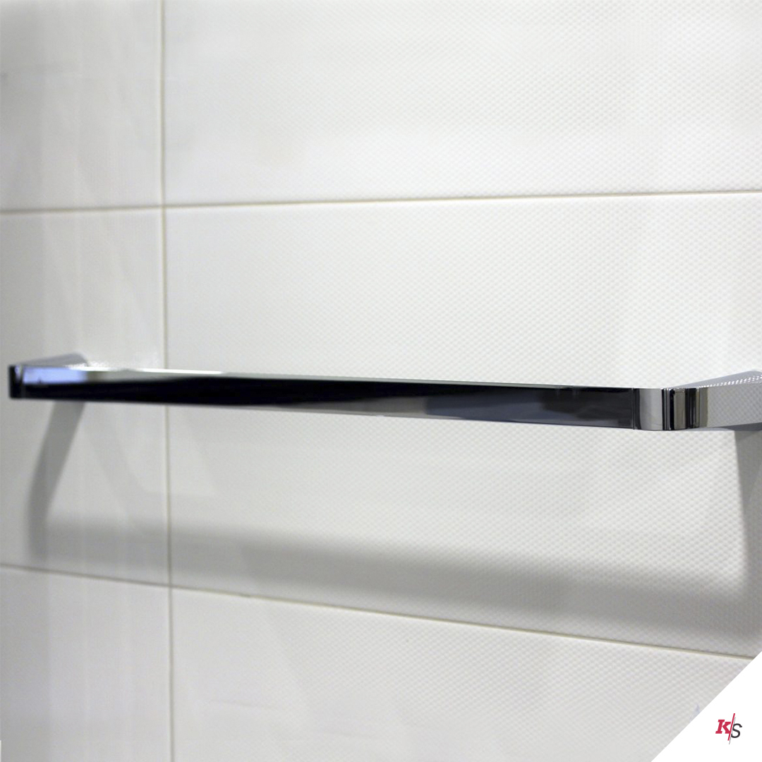 24 Single Towel Bar – Chrome