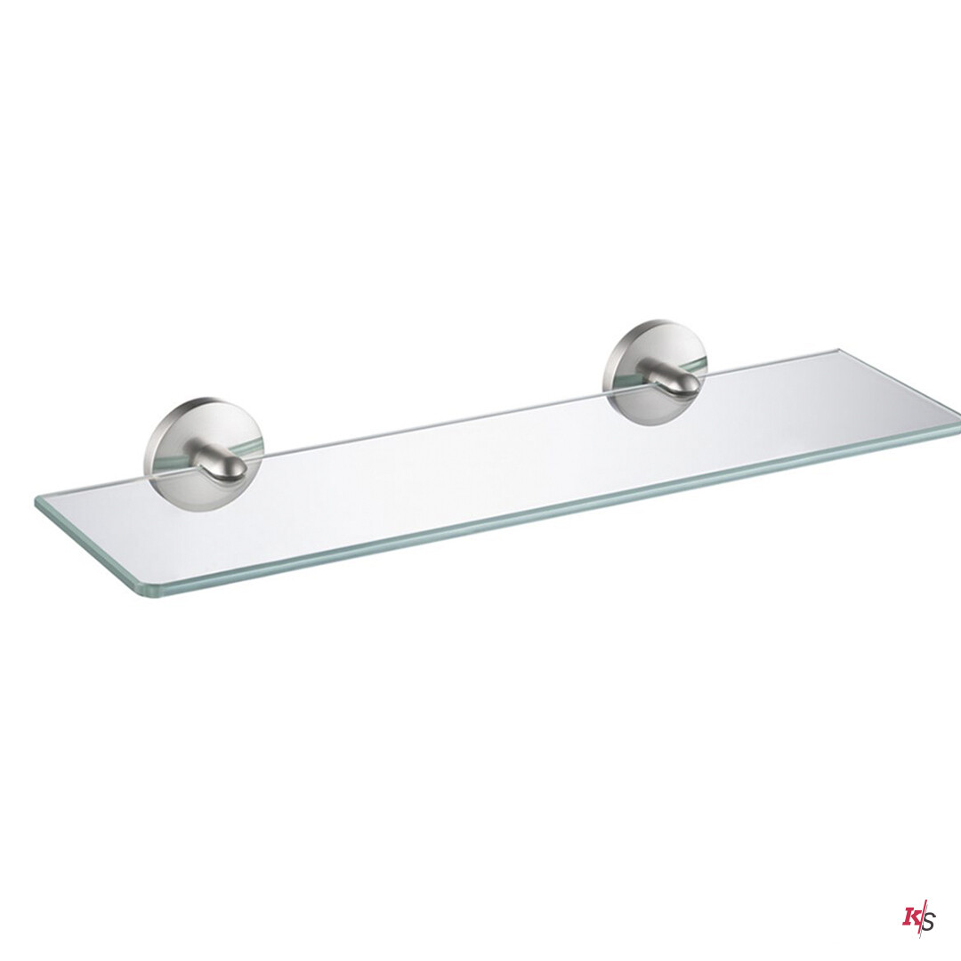 Glass Shelf - Brush Nickel