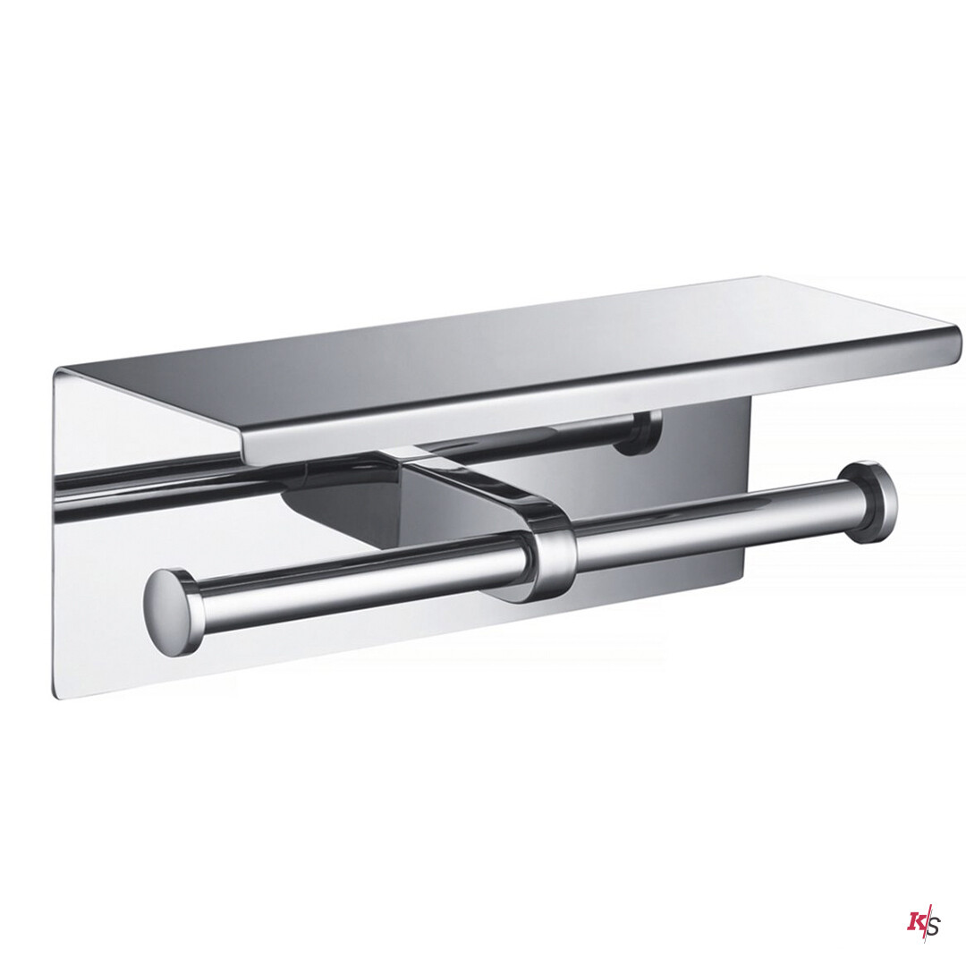 Double Tissue Holder – Chrome