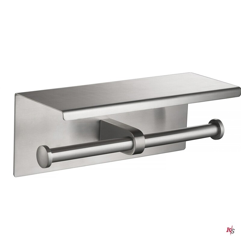 Double Tissue Holder - Brush Nickel