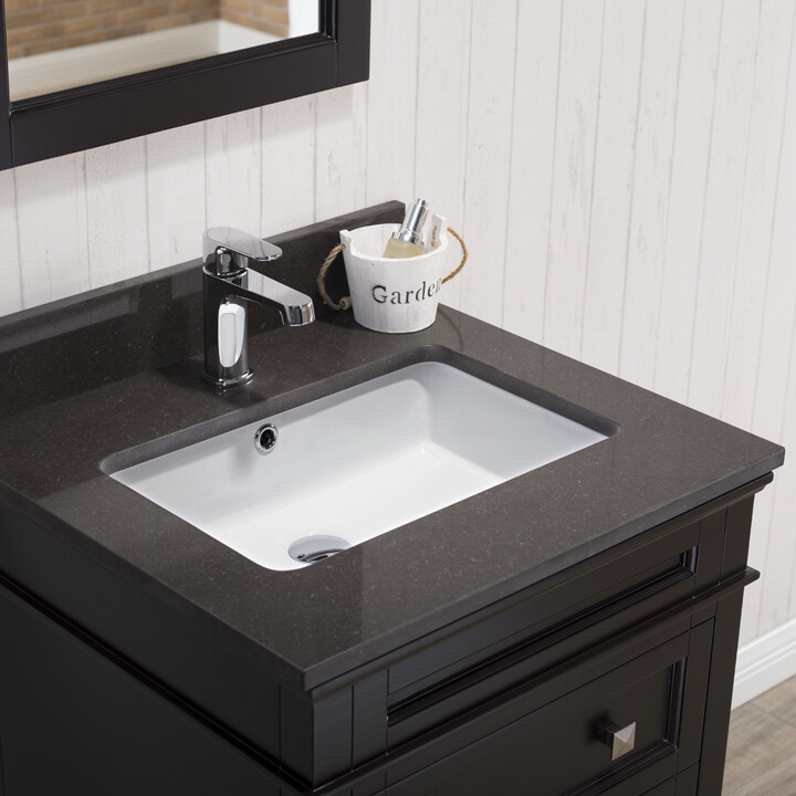 24 24&Quot; Countertop - Mocha Woodland Quartz