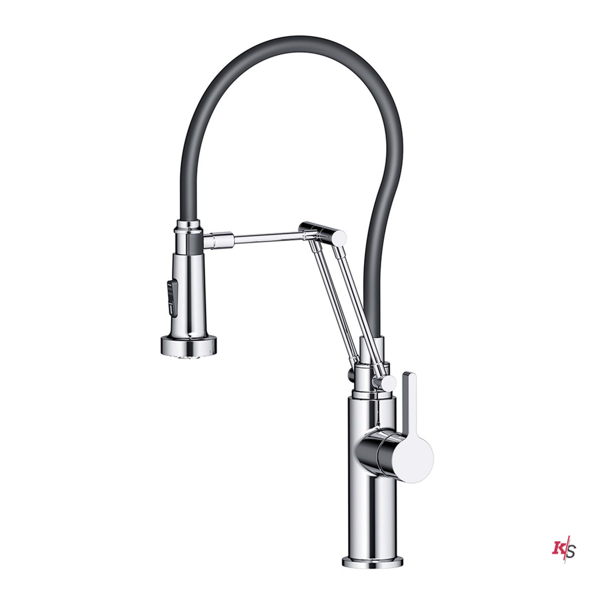 Single Handle Pull Out Kitchen Faucet KS-F01-208-01