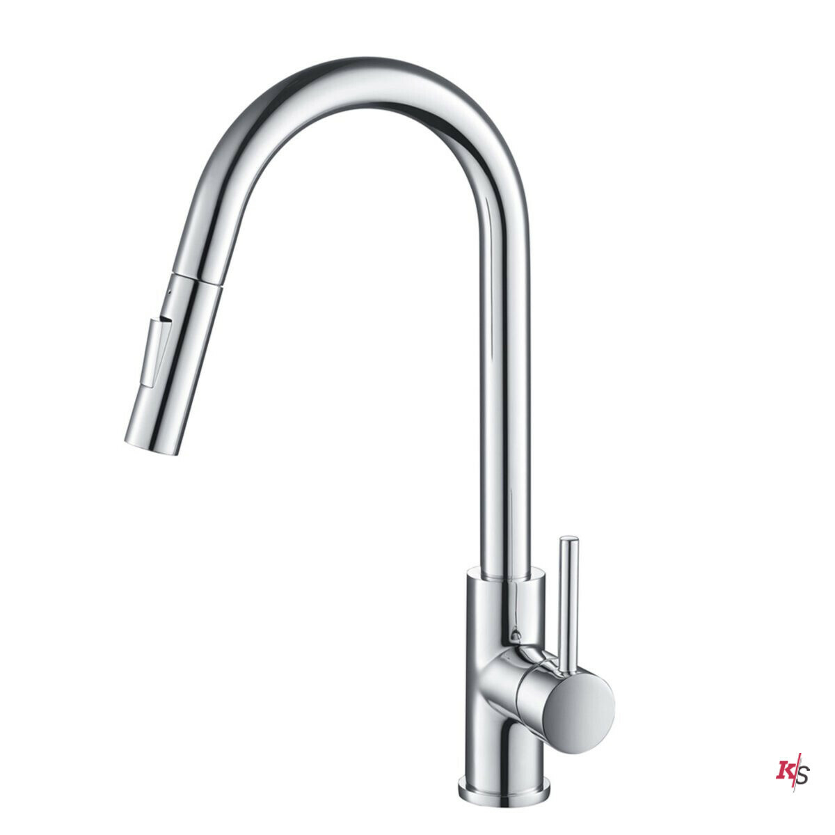 Single Handle Pull Down Kitchen Faucet KS-F01-206-01