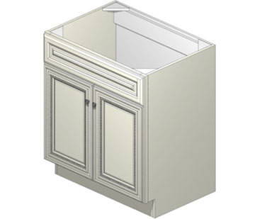 30 Inch Soft Pearl Vanity