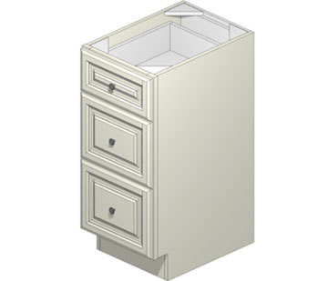 15 Inch Soft Pearl Vanity