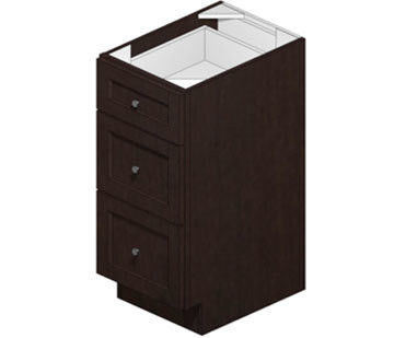 15 Inch Espresso Shaker Vanity 15 Inch Espresso Shaker Vanity