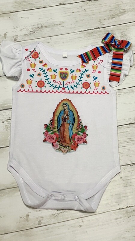 ONESIE VIRGENCITA GUADALUPANA WITH ROSES