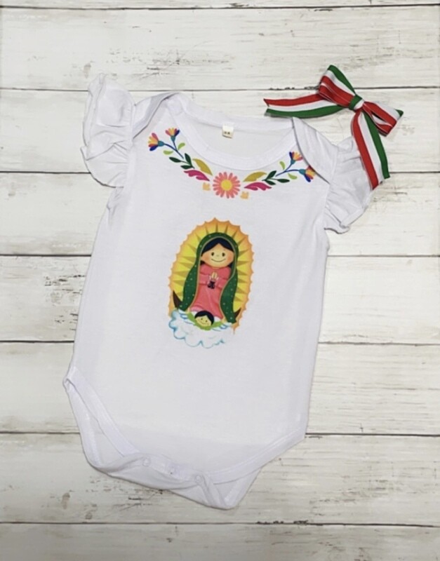 ONESIE CUTE VIRGENCITA GUADALUPANA