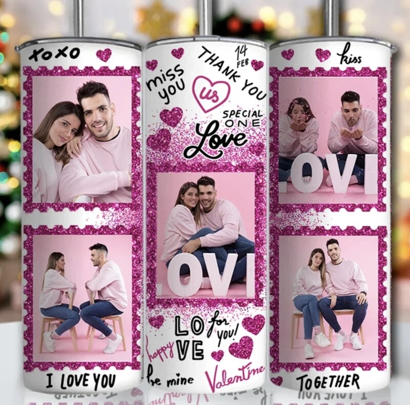 LOVE PHOTO TUMBLER