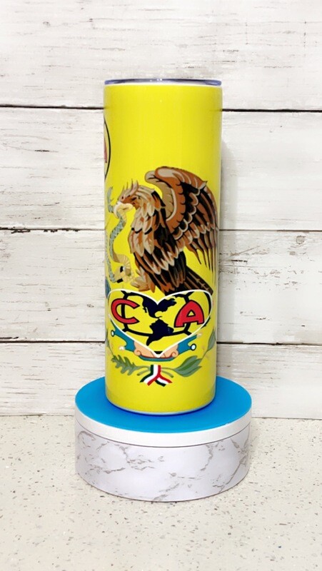 CLUB AMERICA PERSONALIZED TUMBLER