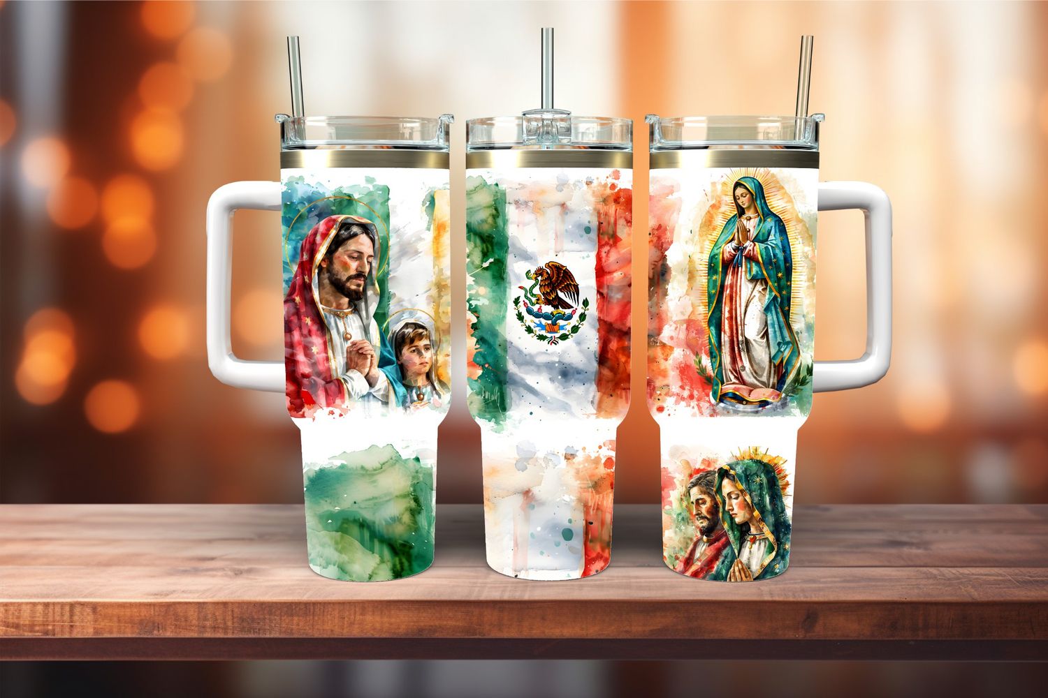 FAMILIA SAGRADA 40OZ TUMBLER
