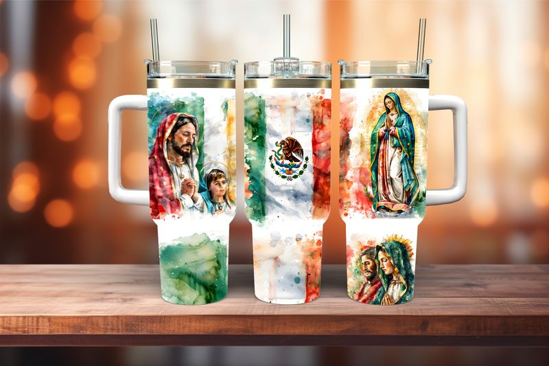 FAMILIA SAGRADA 40OZ TUMBLER