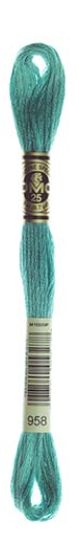 DMC Stranded Cotton 8m Skein Colour 958
