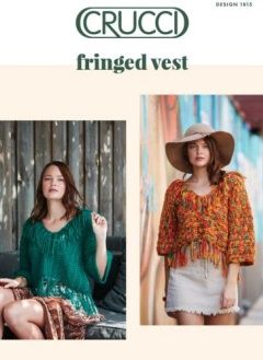 Crucci Fringed Vest Pattern Design 1815