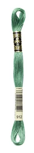 DMC Stranded Cotton Skein 8m Colour 912