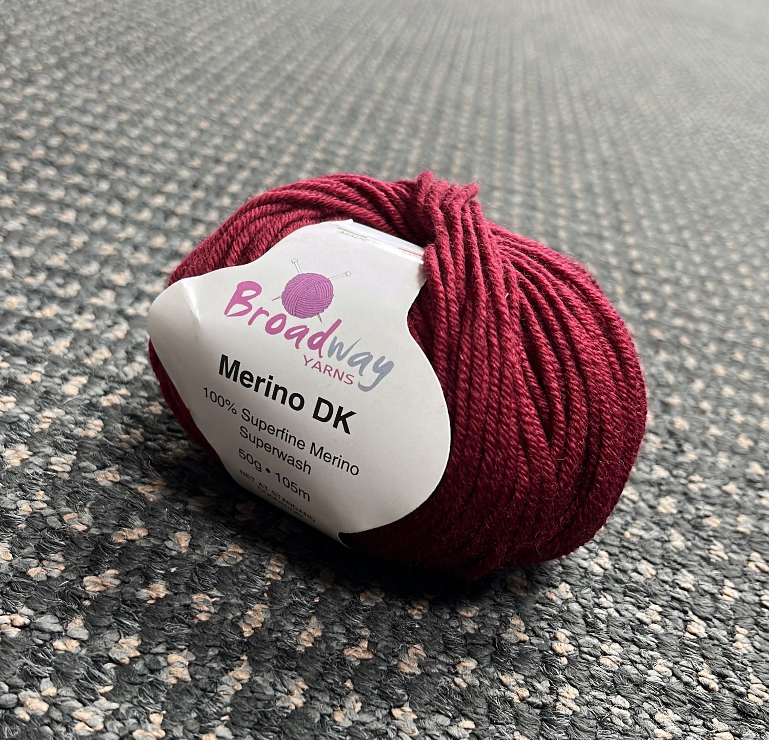 Broadway Yarn DK Merino 50g 105m 16