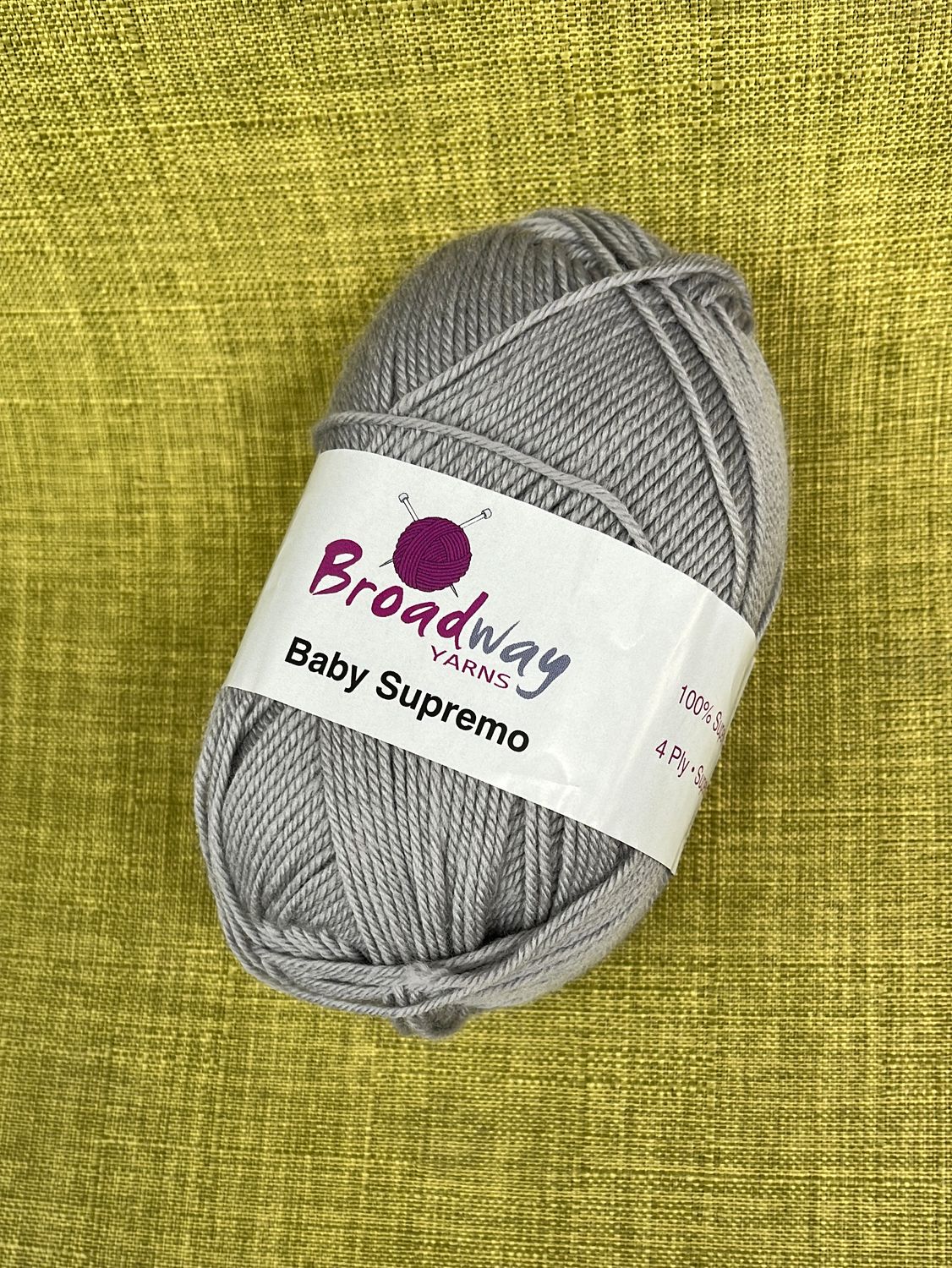 Broadway Baby Supremo 4ply Merino 50g 200m Colour 1009