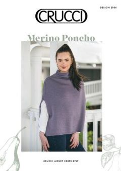 Crucci Pattern - Merino Poncho Design 2104