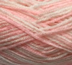 Crucci Olympus 8ply 100gm 100% Acrylic Shade 1095 Soft Pink Print
