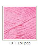 Panda Acrocraft 8ply Acrylic 100g, Colour Shade 1011 Lollipop