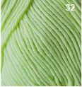 Soft Cotton 8ply DK 100g Colour Shade 32 Lime