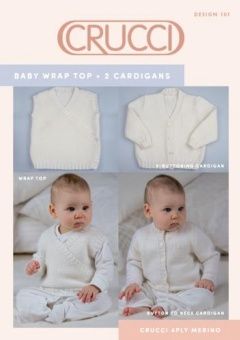 Crucci Pattern - Baby Wrap Top 4ply 101
