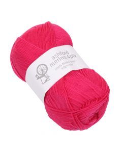 Ashford 801 50g 100% Merino 4 Ply Superwash Fuchsia