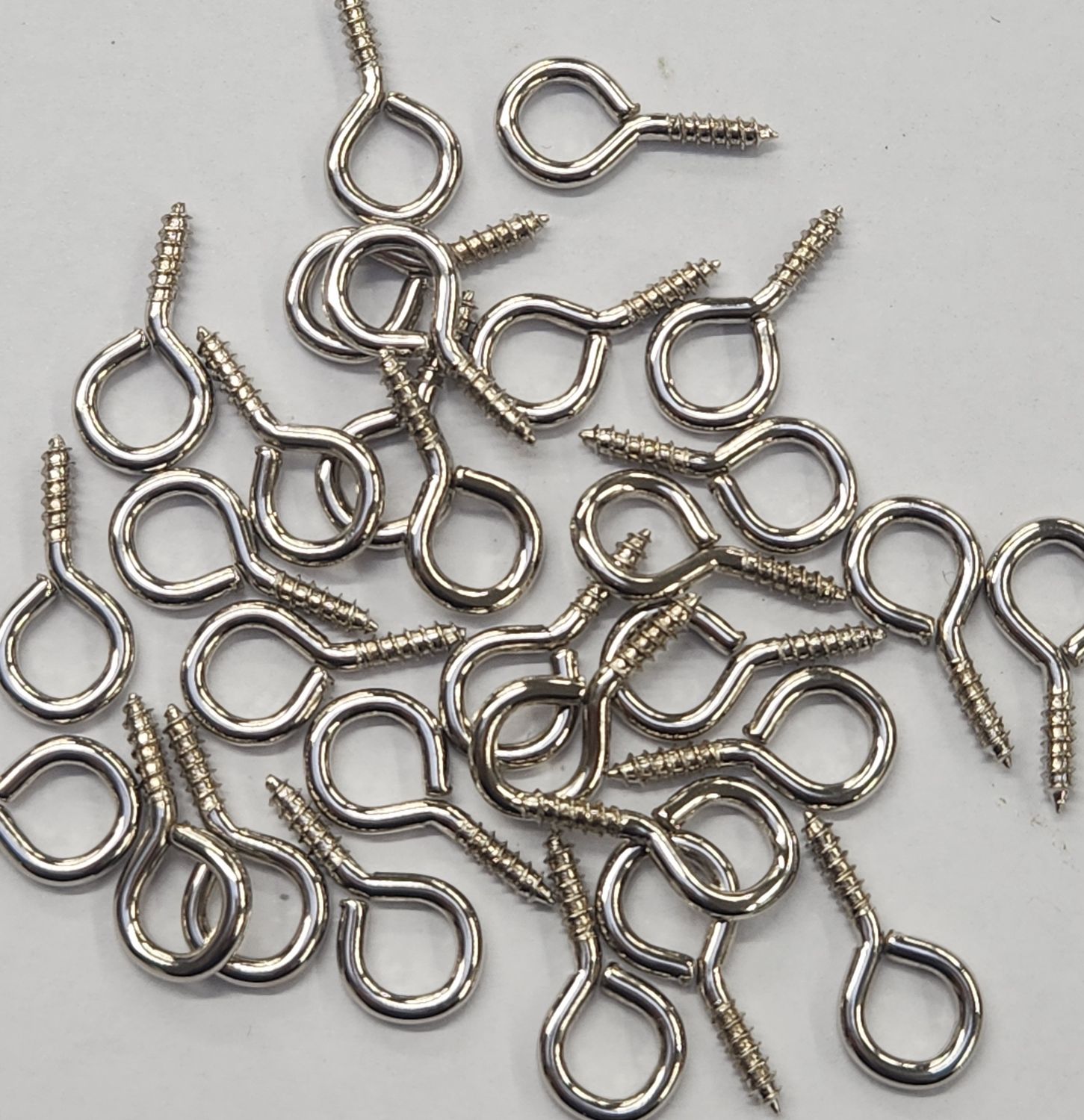 Net Curtain Eyes 25 Pack