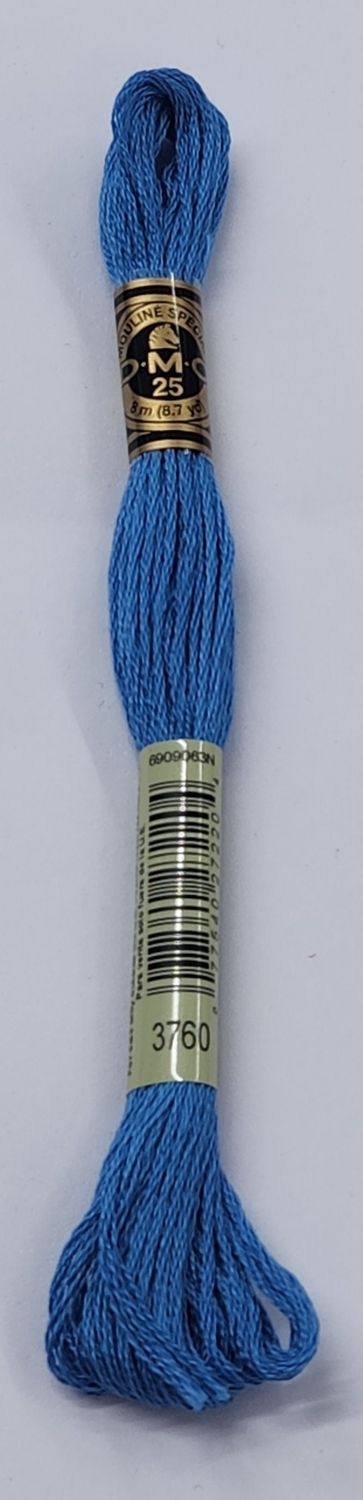 DMC STRANDED COTTON COL 3760