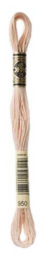 DMC Stranded Cotton 8m Skein Colour 950