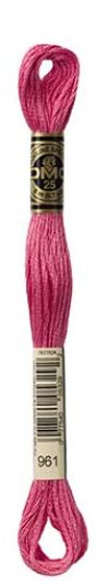 DMC Stranded Cotton 8m Skein Colour 961