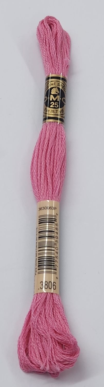 DMC Stranded Cotton 8m Skein Colour 3806