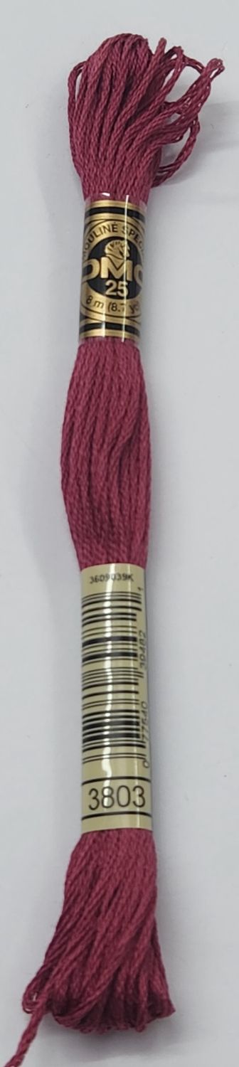 DMC Stranded Cotton 8m Skein Colour 3803