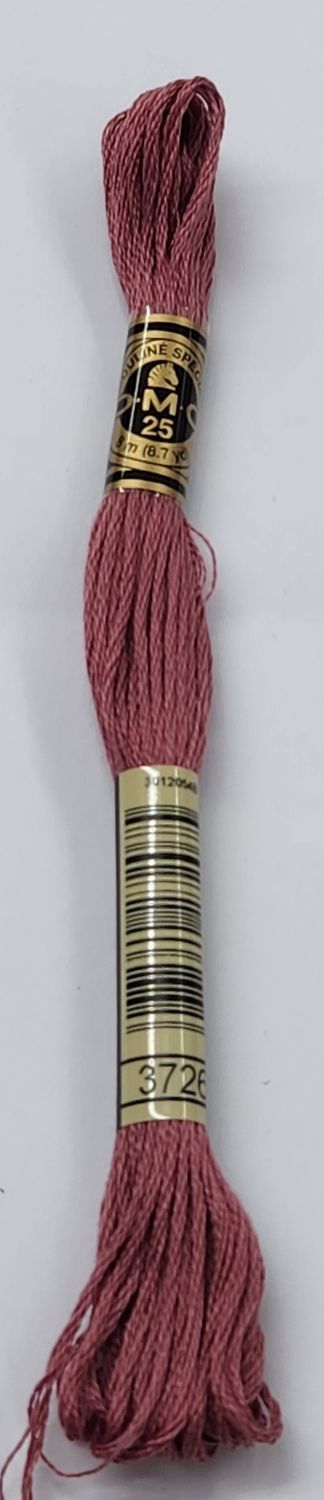 DMC Stranded Cotton Skein 8m Colour 3726